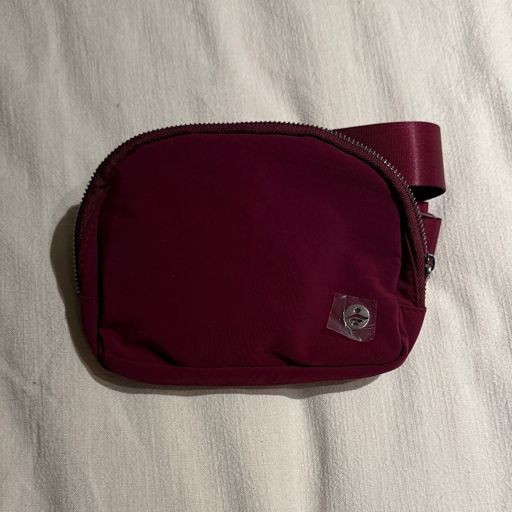 Burgundy Fanny Pack bag